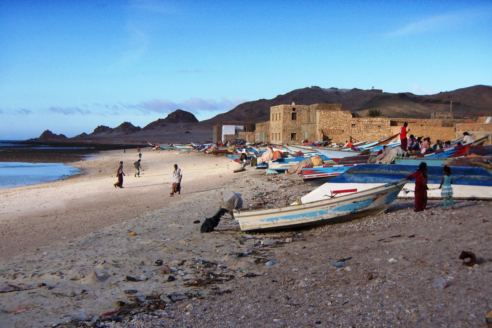 Qalansiyah fishing village, Socotra